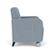 Lesro Siena Lounge Reception Guest Chair w/ Front Casters, 27 in W 29.5 in L 32.5 in H SN1101 - alternate 2